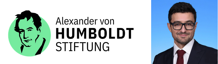 Logo der Humboldt-Stiftung, Prof. Francesco Ciucci